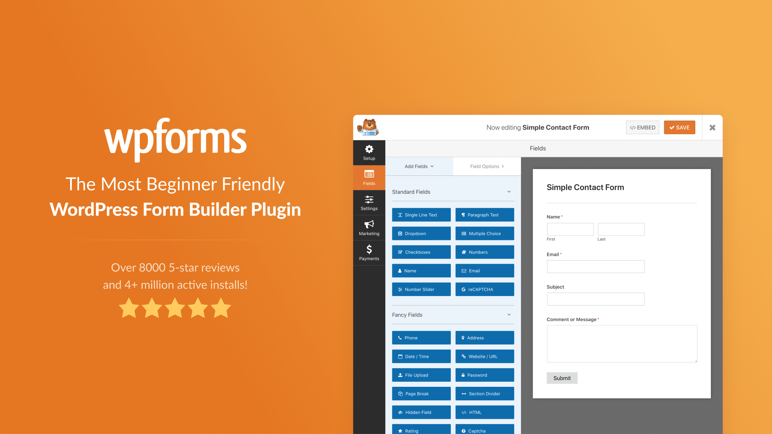 wpforms waitlist form